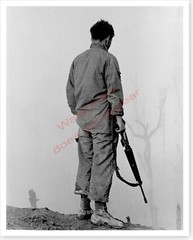 Vietnam War 5th Infantry Division Soldier At A Shau Valley Silver Halide Photo