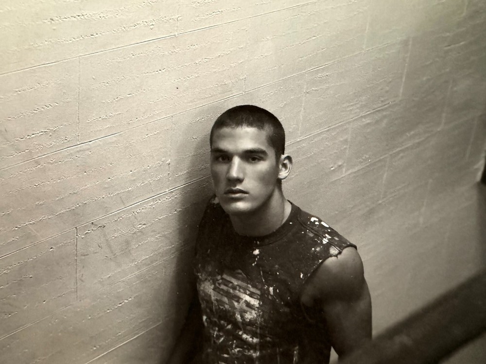 90′ male models photos printed from photographers original negative
