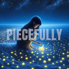 The Girl and Her Moon #027 AI Digital Art Image w/ Abstract Riddle Philosophy