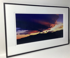Fine Art Photograph Windswept Icelandic Volcano Signed & Framed Limited Edition