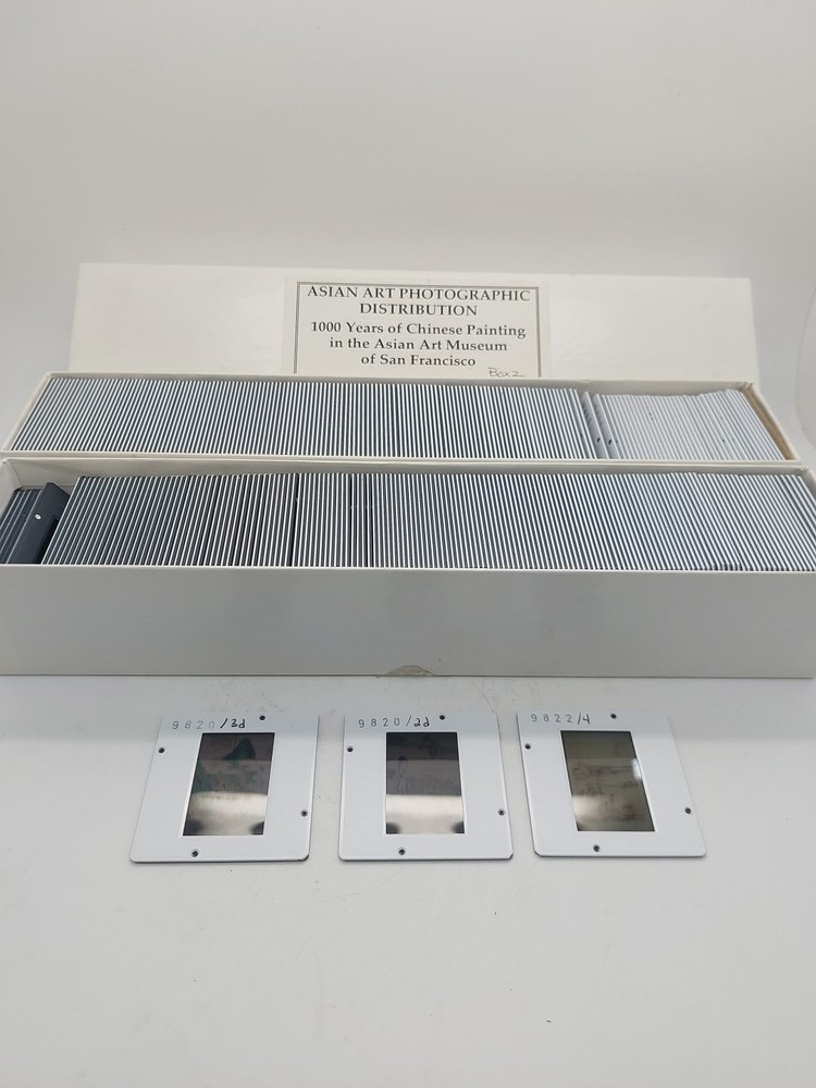 1000 Years Of Chinese Painting In The Asian Art Museum 35mm Photographic Slides