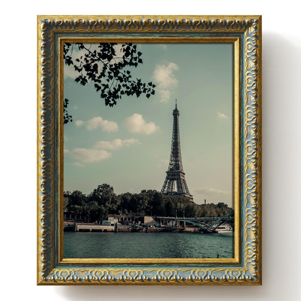 8×10 Ornate Picture Frame for Vintage Mid-century Portraits, 8 by 10 Antique …