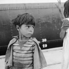 Baryte Print Photo Spain Child 1960 Format 40x40cm