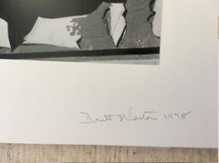 Vintage Brett Weston Print – ‘Broken Window’ – 1978 – Signed – Mint Condition