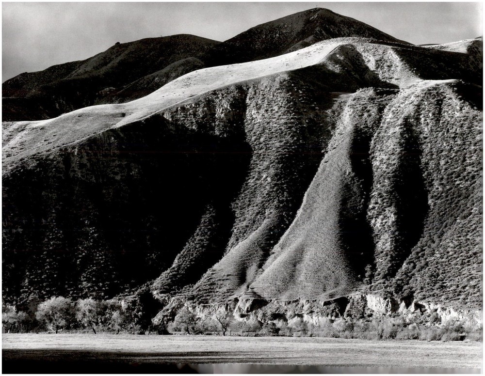 1939 1990s Ansel Adams Coast Range Hills Mount Diablo Cal. Large Art Photo