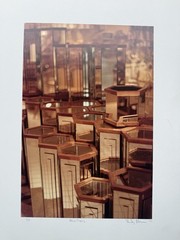 Shirley Bleviss photograph Original Mid Century Architecture Abstract Art