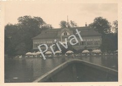 Photo Munich Hesseloher Lake English Garden Seehaus July 1931 L1.71
