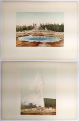 Photo: Yellowstone National Park – Castle Geyser, Old Faithfull. Detroit Photo