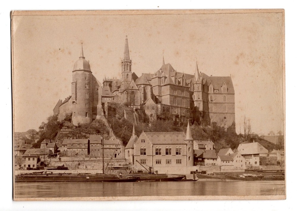 Photograph album Albrechtsburg Meissen Cathedral Elbe Saxony around 1885 (120)