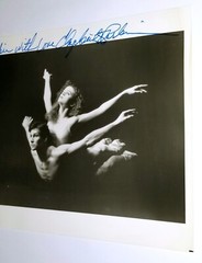 THE JOFFREY BALLET SIGNED 8×10 PRESS PHOTO ELIZABETH PARKINSON DANCE SEA SHADOW