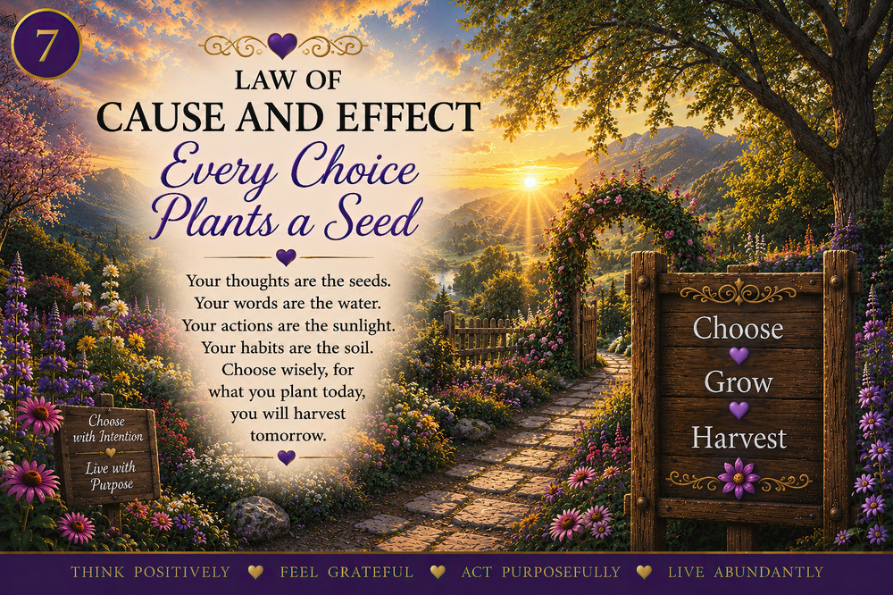#7 Law Of Cause & Effect