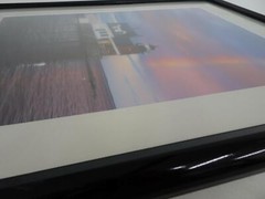 Maine Rockland Breakwater Lighthouse Signed Photograph George A. Miller Rainbow