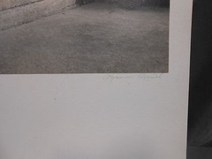Vintage Signed «Many Feet Have Passed» Abstract Art Photograph Photo Picture
