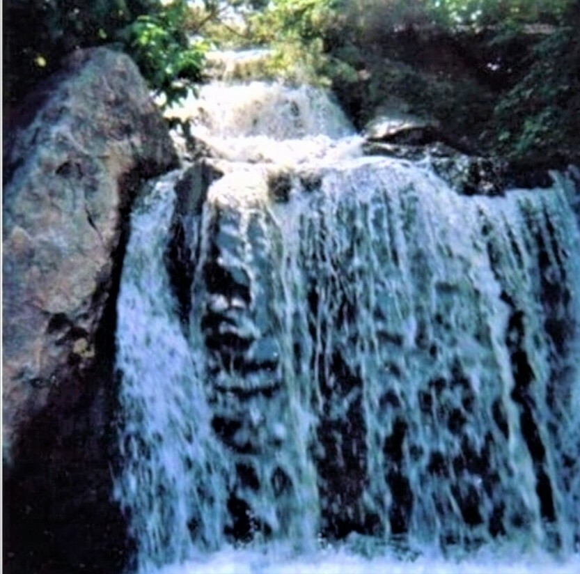 Archival Print of Original  Photograph- «Waterfall in the Sun»  11 x 14  inches 