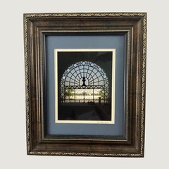 Nick Nott Signed Numbered Photo Chapel in Jerusalem Framed Art Print 4/100 16×19