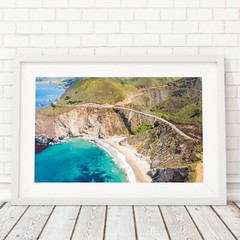 Big Sur Wall Art Print, Bixby Bridge Photography, Highway 1 California, Hwy One