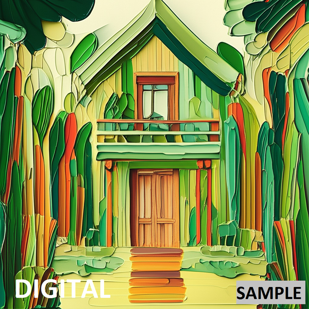 Digital Image Picture Photo Wallpaper Background Desktop Download Art Jungle Hut