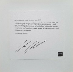 CHRISTOPHER ANDERSON – SIGNED PHOTO – MAGNUM SQUARE PRINT