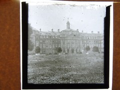13 pieces historical photograph positive glass plate 8.5×8.5 cm Münster around 1915