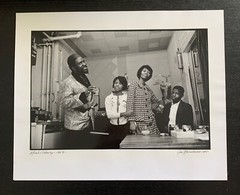 JIM MARSHALL – THELONIOUS MONK & FAMILY – 1963 / 1995 – 16″ X 20″ – SIGNED.