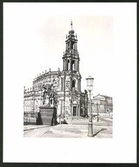 12 photographs view Dresden, publisher PGH film & image Berlin, photo Hoffma