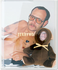 TERRY WORLD photo book & orig Photo, SIGNED w TerryBear – Similar to Nan Goldin