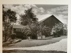 CONVERTED BARN LARGE ORIGINAL SIGNED ART PHOTO B&W STETTNER VTG MATTE NJ CAMERA
