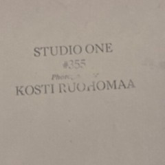 Kosti Ruohomaa ~ Vintage Untitled Photograph Printed on Board • Studio One #355