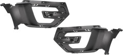 Fog Lights W/Bezels Pair Compatible with 2016-2017 Ford Explorer & 2016-2019 For