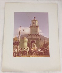 Vintage Color Photo M Kazan CLOCK TOWER ANTIGUA GUATEMALA 1968 #26