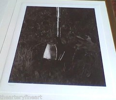 VIK MUNIZ ‘Shovel’, 1999 from ‘Pictures of Soil’ SIGNED Photograph Print 29″x23″