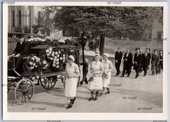 Nurses Hearse Funeral Train Funeral 1950 – Photo 10x7cm