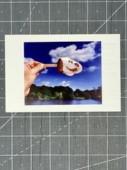 Meredith Allen (1964-2011) Art Show Announcement Card 2001 – Melting Ice Pops