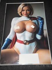 Power Girl Cosplay Bangers Virgin Cover Ltd 100 RARE LIMITED 😮 LAST ONE 😭