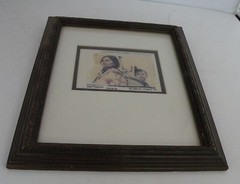 Native American Navajo enhanced photography Mother & papoose by Venus Masci