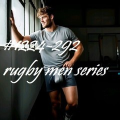 MALE PORTRAIT #1224-292 -men in art series -rugby men -free shipping in usa