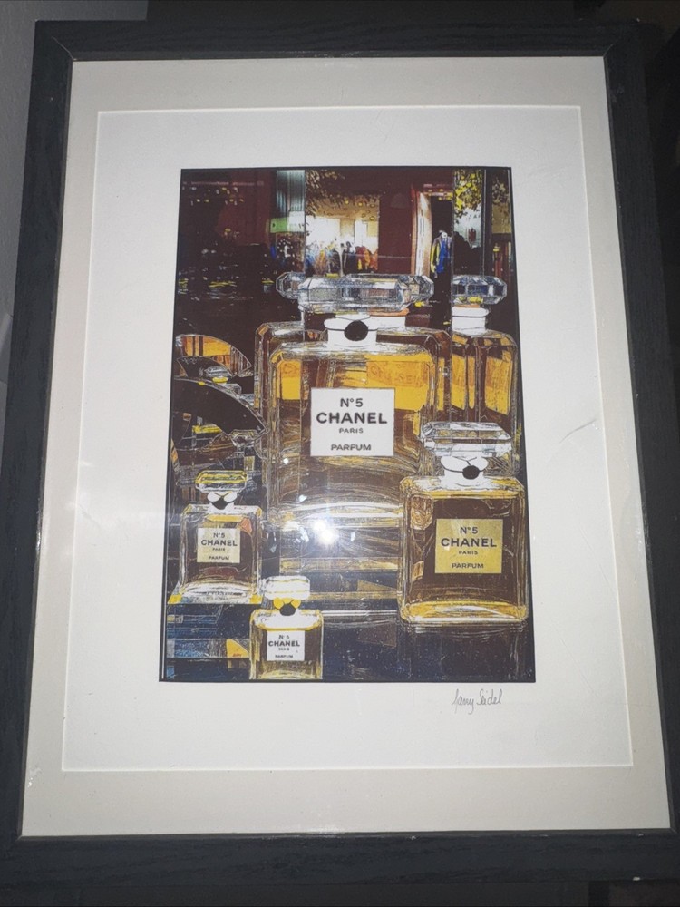 Garry Seidel Fine Art Photography Chanel No5 Art Nouveau 13×17 Framed Signed