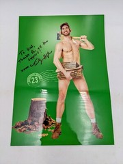 Timothy Hughes Broadway Bares 23 Hand Signed 7×10 Photo Male Interest