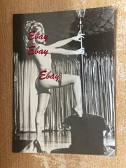 Original 5″ X 7″ Photograph of Burlesque Stripper Tracy Summers Hat Rack Pole