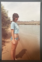 1980s Photo Cute Bikini Girl Next Door Artist Risqué Erotica #2