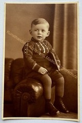 orig. Photo postcard photography child children around 1930 boy boy