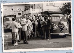 VW T1 Bulli Bus from Koblenz – 1950s – Car Vehicle Minibus – Photo 10x7cm