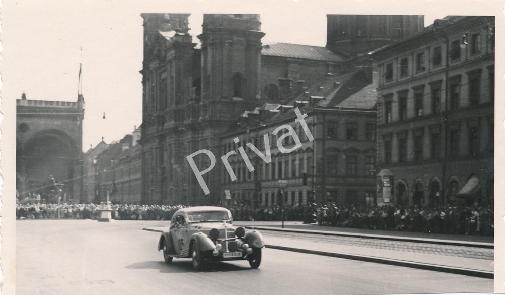 Photo 1930 Vehicle Special Show Munich Sports Car Limousine Ludwig Street L1.12