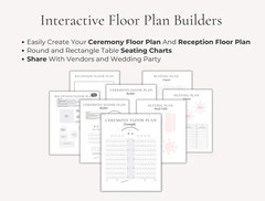 Digital 600 Wedding Planner /Binder Template Bundle, Wedding Checklist