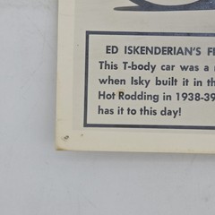 Vintage B&W Photo PRINT of Ed Iskenderian’s First Hot Rod
