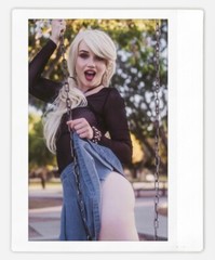 Art model Cheyanne Instax Wide Instant Film Print
