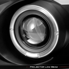 – for 04-08 Ford F150 F-150 Pickup Black Bezel Dual LED G2 Projector Headlights