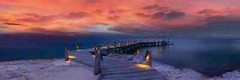 Peter Lik «Enchanted Jetty» Beach HUGE 6.5 Feet (2M) Picture with LOA