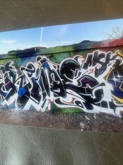 graffiti Art High Gloss Photograph By RIME MSK SIGNED Lmtd @100 Framed!