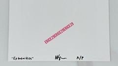 Kendall Messick Signed “Extremities” A/P (Artists Proof) 8” x 10” B/W Photograph